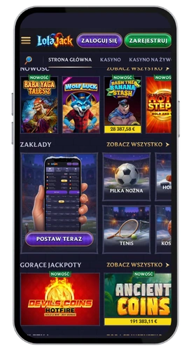LolaJack log in